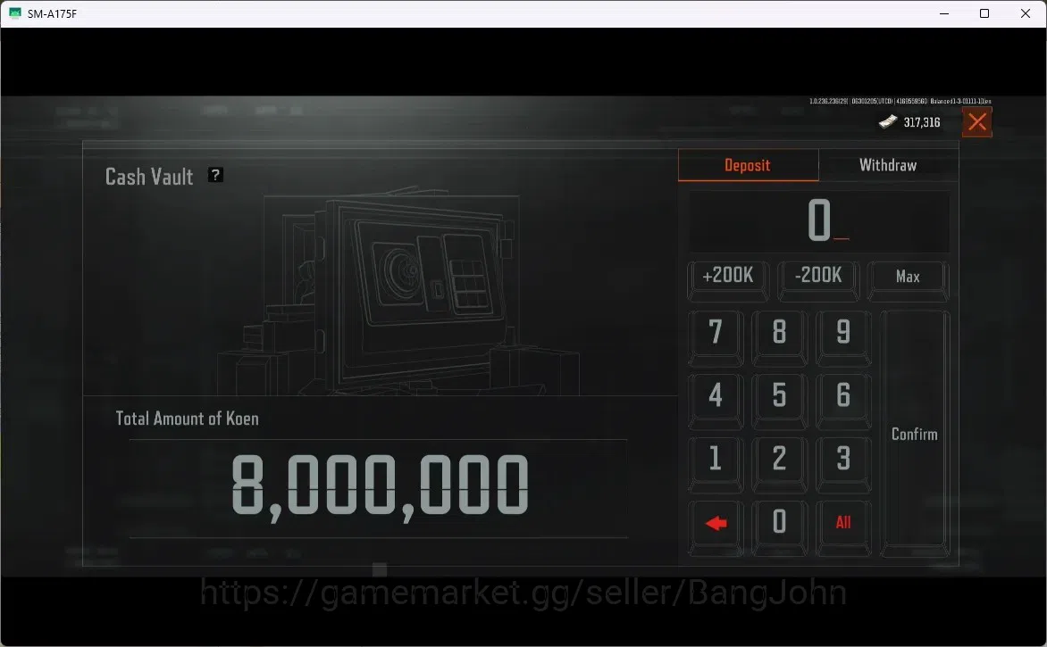 Arena Breakout Accounts Mobile | SV 25 M | CV 8.3 M | Koi LR-DMR1, P90, Go image 3