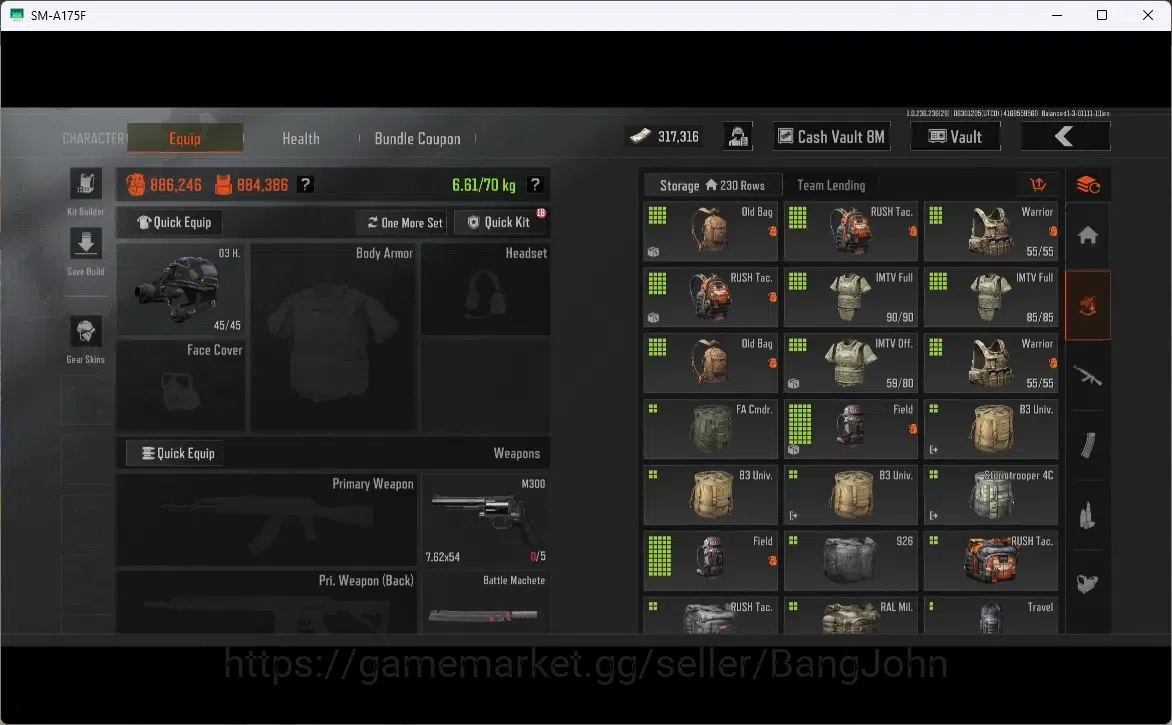 Arena Breakout Accounts Mobile | SV 25 M | CV 8.3 M | Koi LR-DMR1, P90, Go image 4