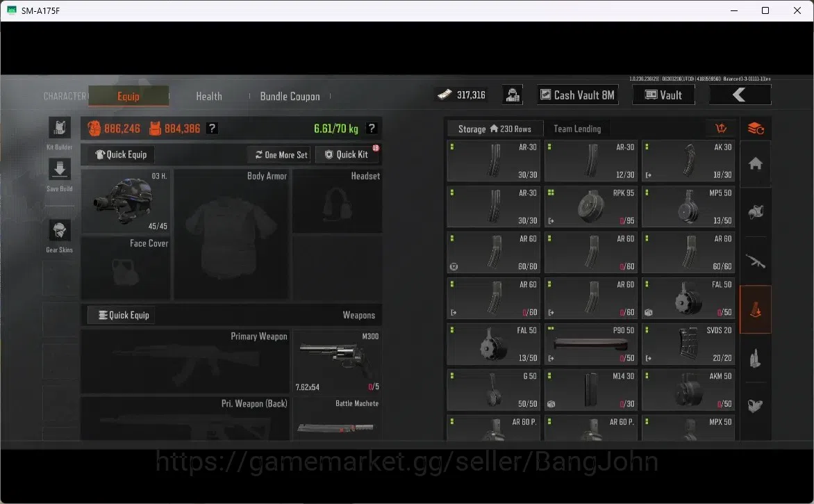 Arena Breakout Accounts Mobile | SV 25 M | CV 8.3 M | Koi LR-DMR1, P90, Go image 6