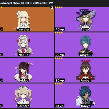 Genshin Impact Accounts Starter Genshin Asia Starter | AR 25 | Dehya & Pocket Grimoire | Unlinked | Full Access #32