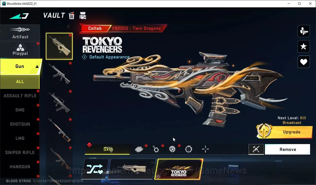 Blood Strike Accounts ASIA|Collab ENZO-Kraken,TR MCX,FN2000K,Takemichi|7 image 11
