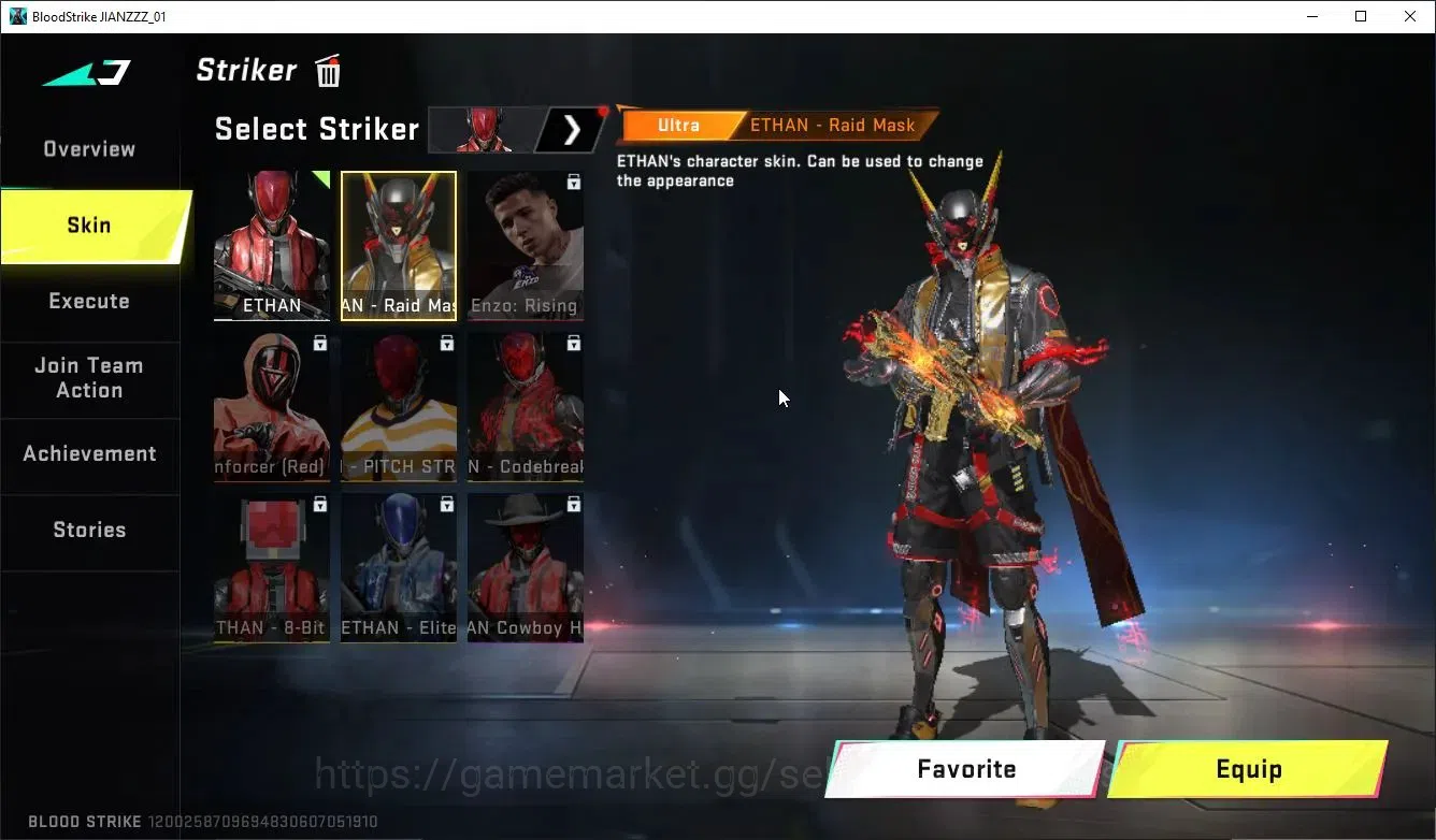 Blood Strike Accounts ASIA|Collab ENZO-Kraken,TR MCX,FN2000K,Takemichi|7 image 6