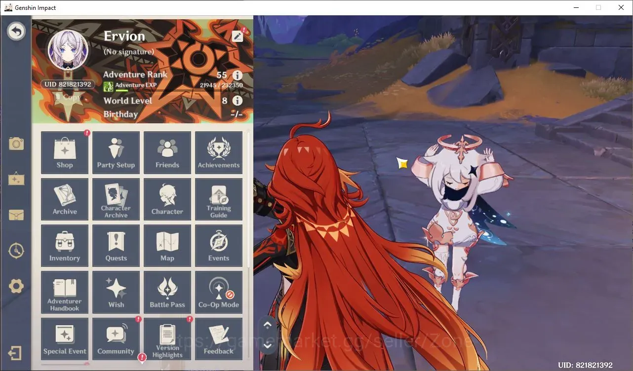 Genshin Impact Accounts Others ASIA|AR 55| 4 Limited Char (Mavuika,Odette,Citlali,Chlorinde) |Low Exploration|Check 1