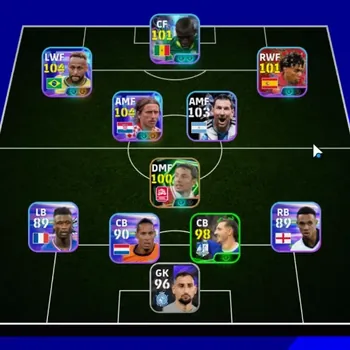 eFootball Accounts Meta Player Android|Power 2996|Show Time Luka Modric,Neymar Jr,Nicolas Jackson,etc|Epic Mark