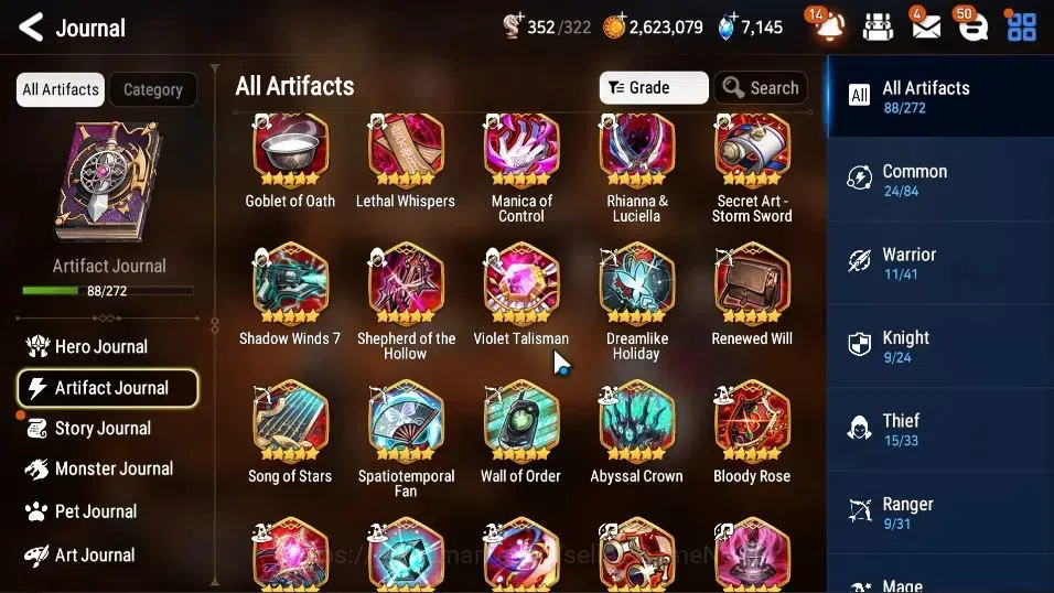 Epic Seven Accounts ASIA UnVerif|New Era|16 ML(Dark Diene,Salome,BArun image 12