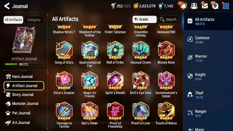 Epic Seven Accounts ASIA UnVerif|New Era|16 ML(Dark Diene,Salome,BArun image 13