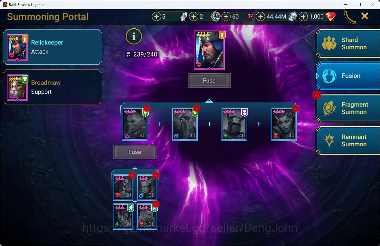 Raid: Shadow Legends Accounts Power 21M|Energy 5,2k|Diamond 1k|3 Mythical [Embry image 15