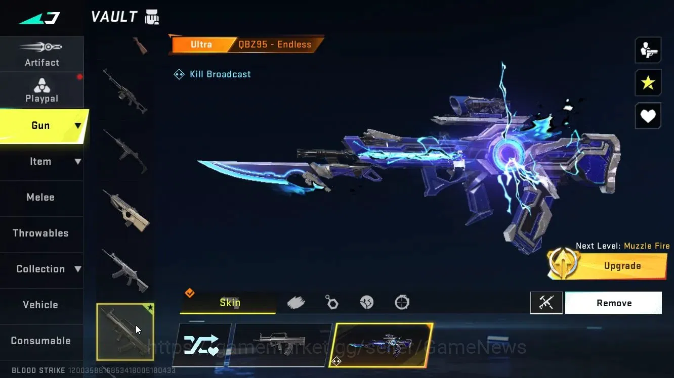 Blood Strike Accounts ASIA|ULTRA[ETHAN,VAL,M4A1,QBZ95,etc]|Collab 7DS[Ka image 10