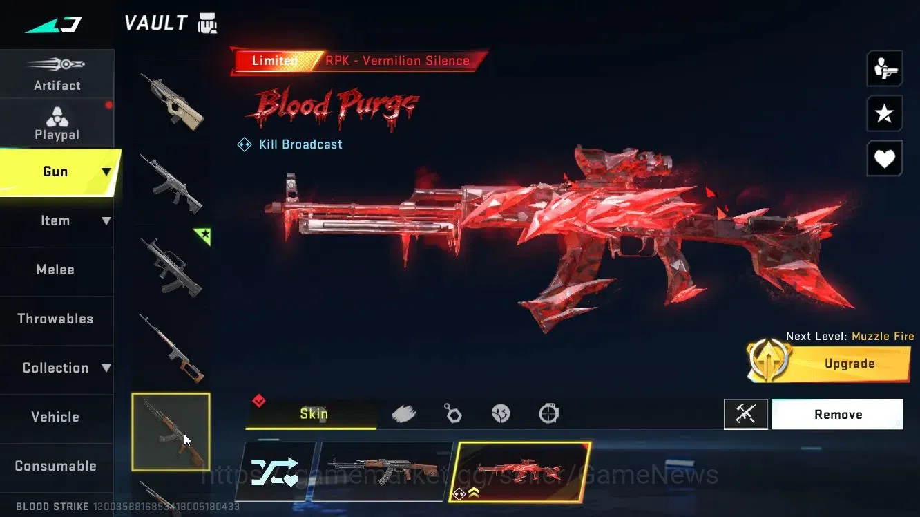 Blood Strike Accounts ASIA|ULTRA[ETHAN,VAL,M4A1,QBZ95,etc]|Collab 7DS[Ka image 11