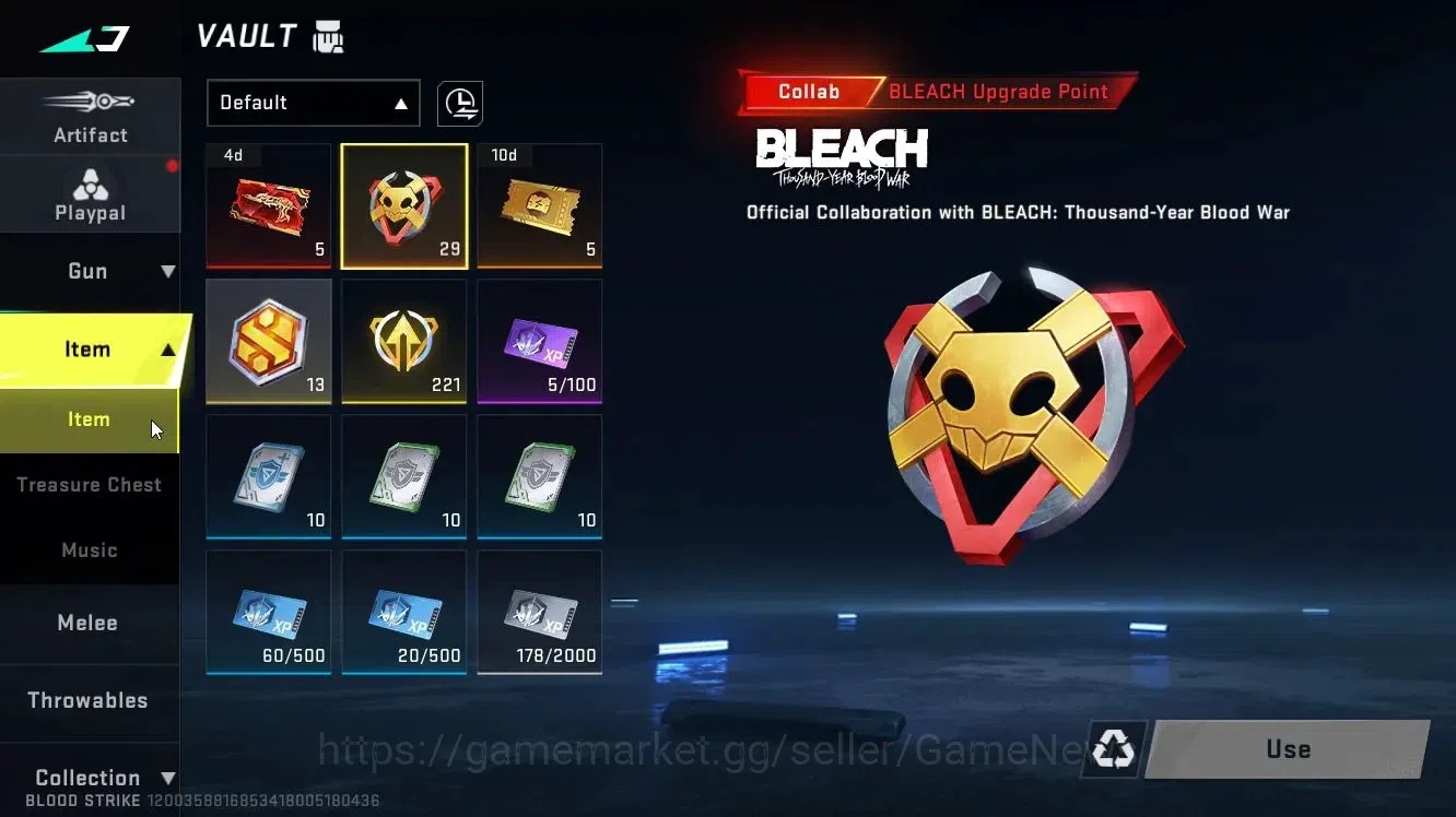 Blood Strike Accounts ASIA|ULTRA[ETHAN,VAL,M4A1,QBZ95,etc]|Collab 7DS[Ka image 18