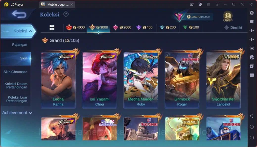 Mobile Legends: Bang Bang Accounts Hero 132|Skin 450|Legend Franco,KoF CHou+Gusion,Da image 4