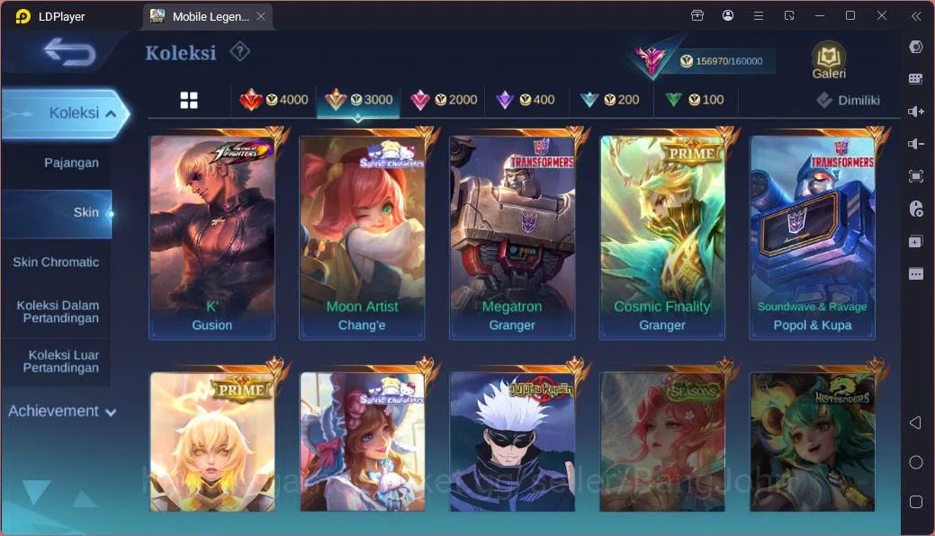 Mobile Legends: Bang Bang Accounts Hero 132|Skin 450|Legend Franco,KoF CHou+Gusion,Da image 5