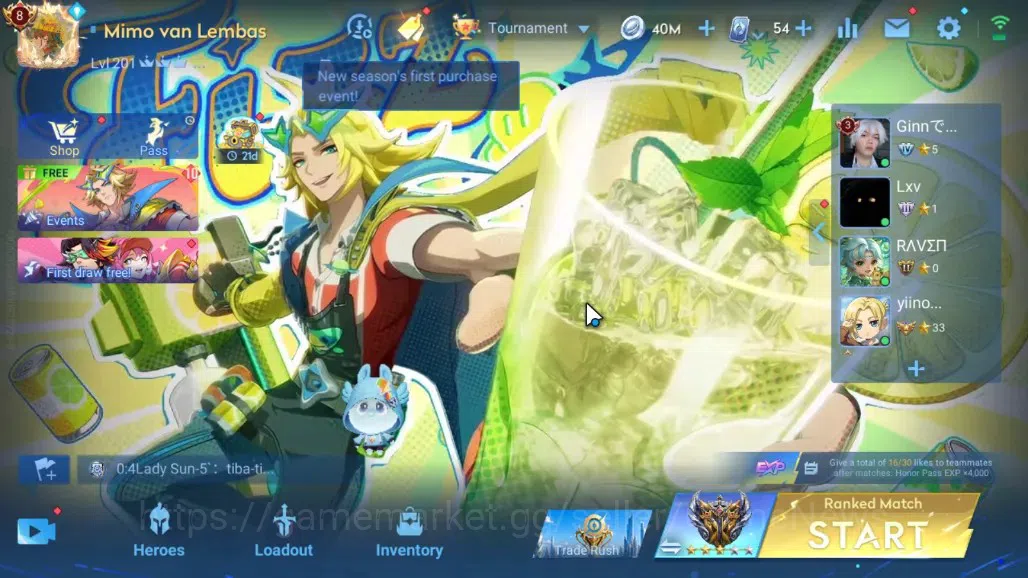 Honor of Kings Accounts Hero112 Skin328|Flawless Arli,Mythic Libai,Kongmin image 1