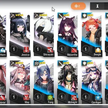 Arknights Accounts Starter Lv 1 | 21 Operator | 1 Limited | [SilverAsh the Reignfrost] | Chapter 0-1 |Check SS|(AK1365)