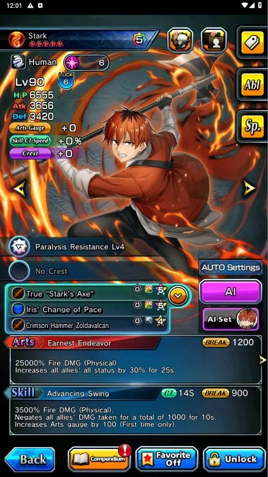 Grand Summoners Accounts Global | 17 Ascend|Okarun TW,Ultimate Paladin Roy  image 9