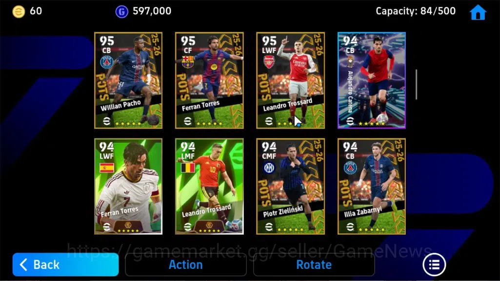 eFootball Accounts Legends & Iconic Players Android|Epic Pepe,Roy Makaay,Raul,ShowTime Erling Haaland,TFFC26 Lionel 6