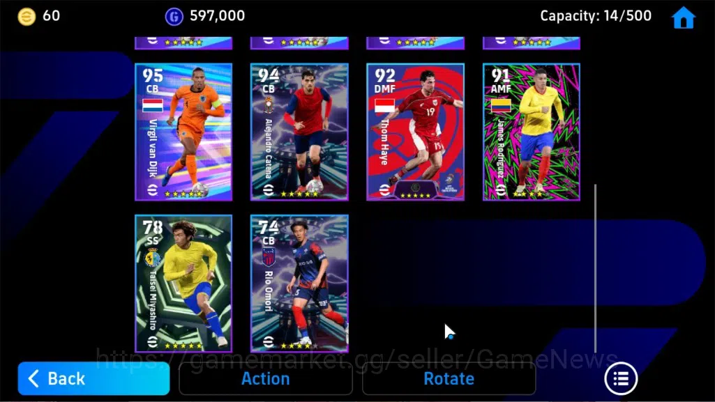 eFootball Accounts Legends & Iconic Players Android|Epic Pepe,Roy Makaay,Raul,ShowTime Erling Haaland,TFFC26 Lionel 9