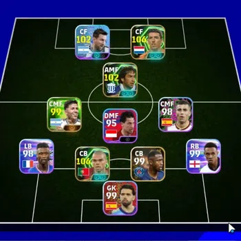 eFootball Accounts Legends & Iconic Players Android|Epic Pepe,Roy Makaay,Raul,ShowTime Erling Haaland,TFFC26 Lionel