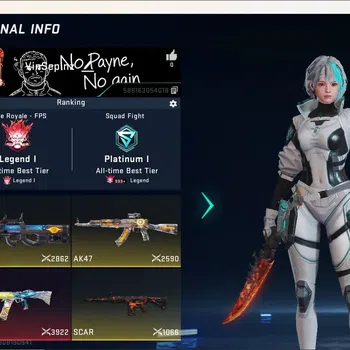 Blood Strike Accounts Collab Skin ASIA|2 Ultra Melee:DualBlades&TheIron|3 Collab Gun [TR]|1 Limited & 2 Ultra Gun|1 Epic