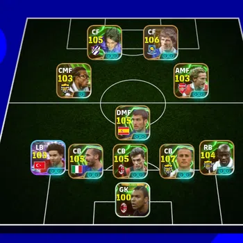 eFootball Accounts Legends & Iconic Players EFOOTBALL STRONG BACK | EPIC BONUCCI,MALDINI,L THURAM,PEP GUARDIOLA,E