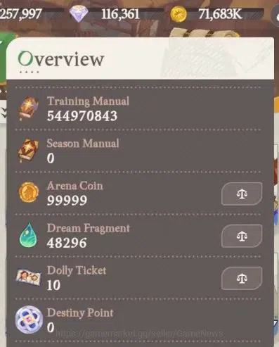 AFK Journey Accounts GLOBAL S463|Ready Gacha|6 Hero Selector|30 S Char[ image 10