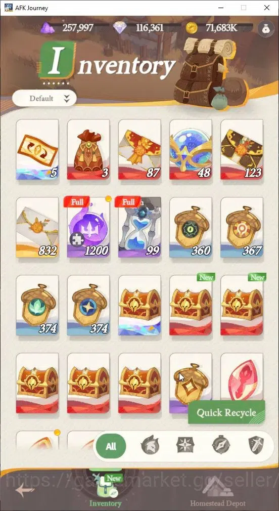 AFK Journey Accounts GLOBAL S463|Ready Gacha|6 Hero Selector|30 S Char[ image 7