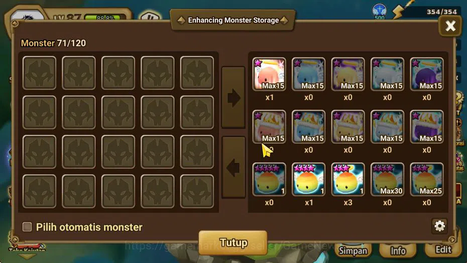 Summoners War: Sky Arena Accounts Starter ASIA Lv 87|2 LD(Bella,Shun)|22 NB5 Total(Nora,Shi Hou,Shizuka,Etc)+ 54 11