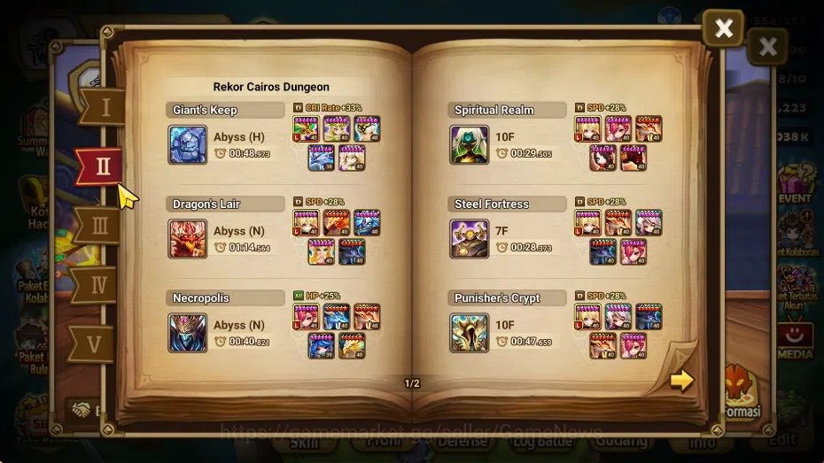 Summoners War: Sky Arena Accounts Starter ASIA Lv 87|2 LD(Bella,Shun)|22 NB5 Total(Nora,Shi Hou,Shizuka,Etc)+ 54 4