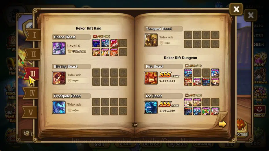 Summoners War: Sky Arena Accounts Starter ASIA Lv 87|2 LD(Bella,Shun)|22 NB5 Total(Nora,Shi Hou,Shizuka,Etc)+ 54 5
