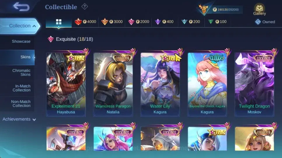 Mobile Legends: Bang Bang Accounts Hero 132|Skin 529|High Immo 130|Legend(Miya,Lunox) image 10