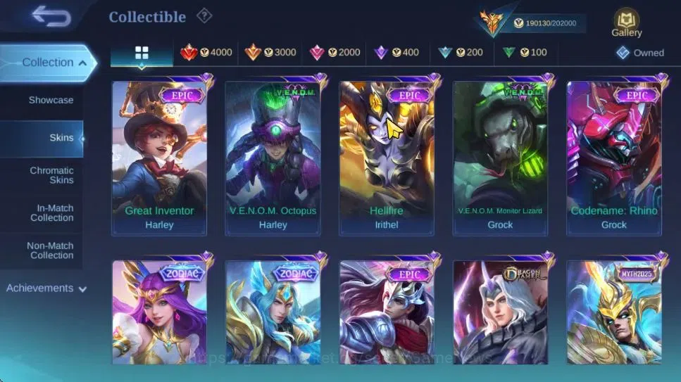 Mobile Legends: Bang Bang Accounts Hero 132|Skin 529|High Immo 130|Legend(Miya,Lunox) image 20