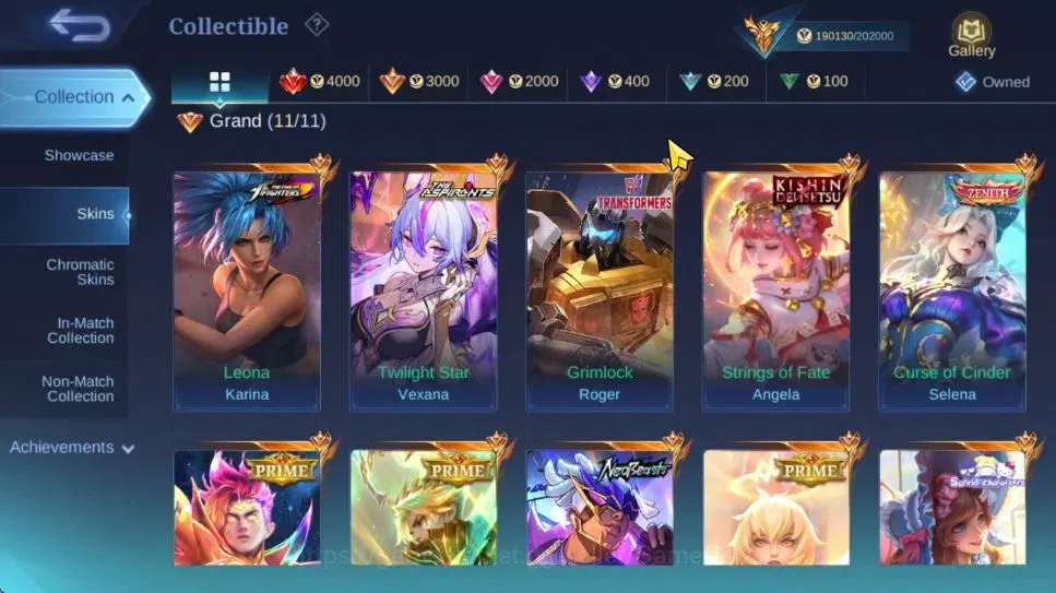 Mobile Legends: Bang Bang Accounts Hero 132|Skin 529|High Immo 130|Legend(Miya,Lunox) image 7