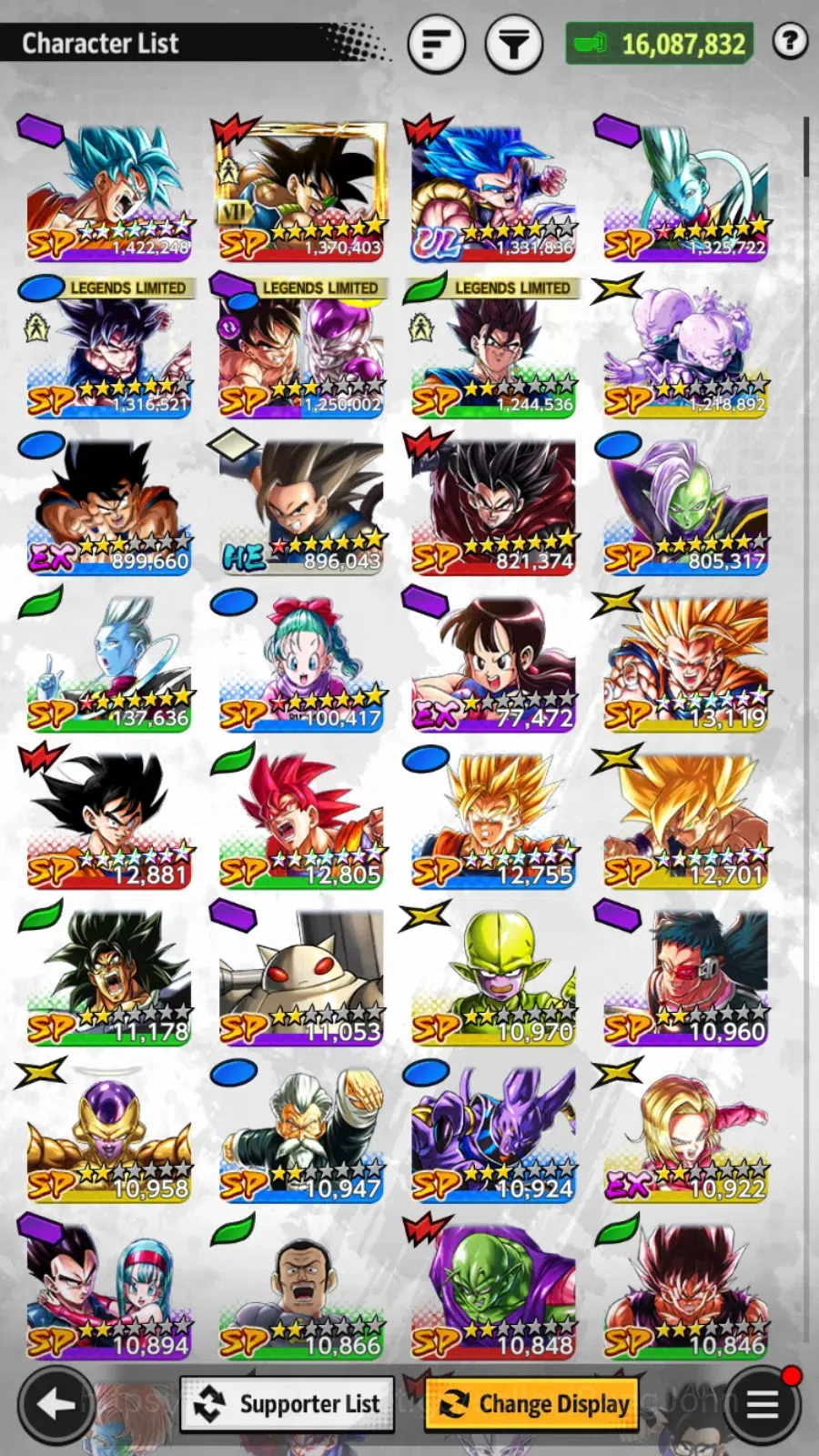Dragon Ball Legends Accounts Android | Lvl 149 | 16M Total Power| 21.9K CC | 1  image 3