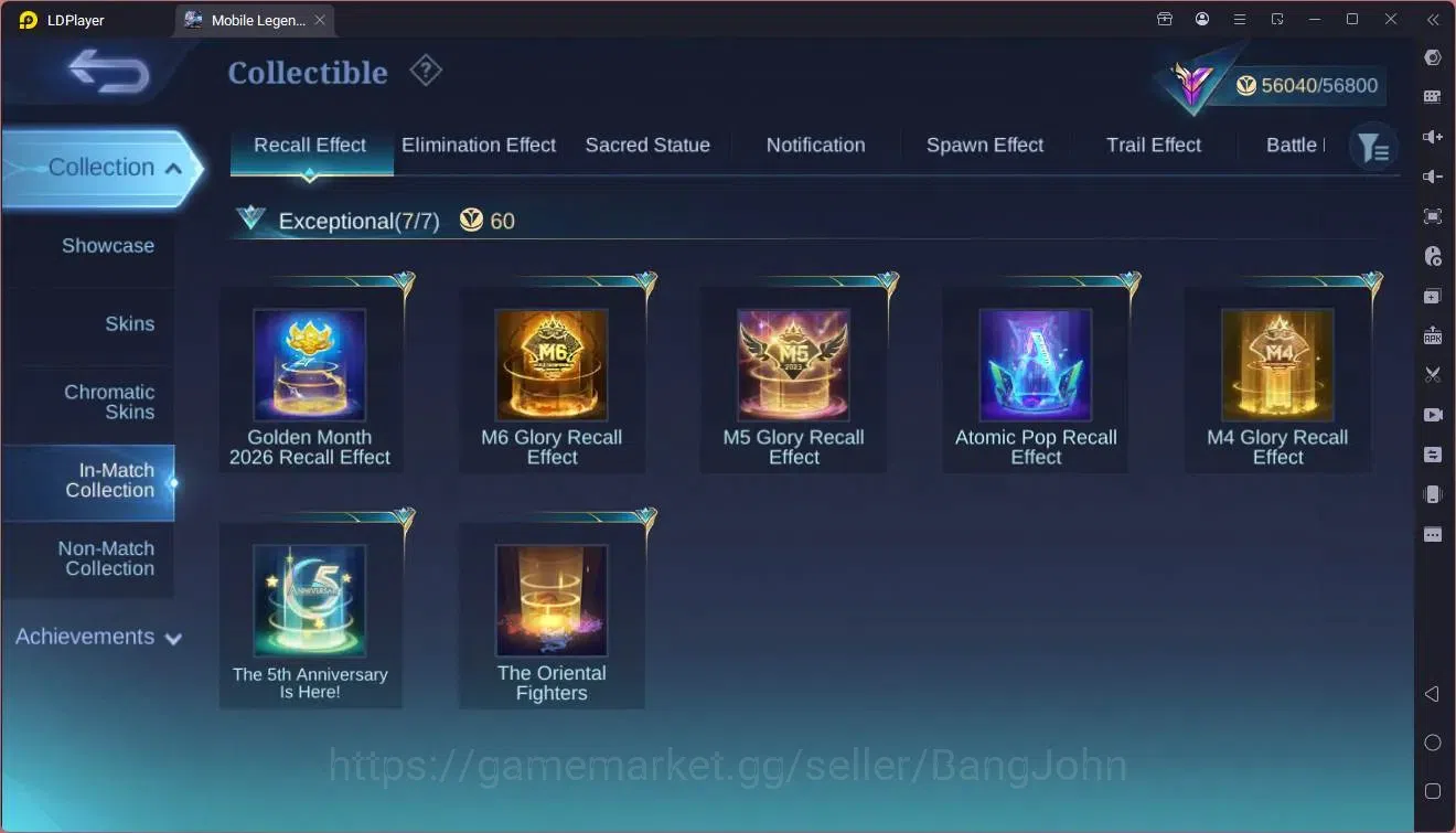 Mobile Legends: Bang Bang Accounts Collector Global |Hero 132|Skin 236|Renowned|HxH Harrith|Sanrio Florynn|CC Natalia|9th 17