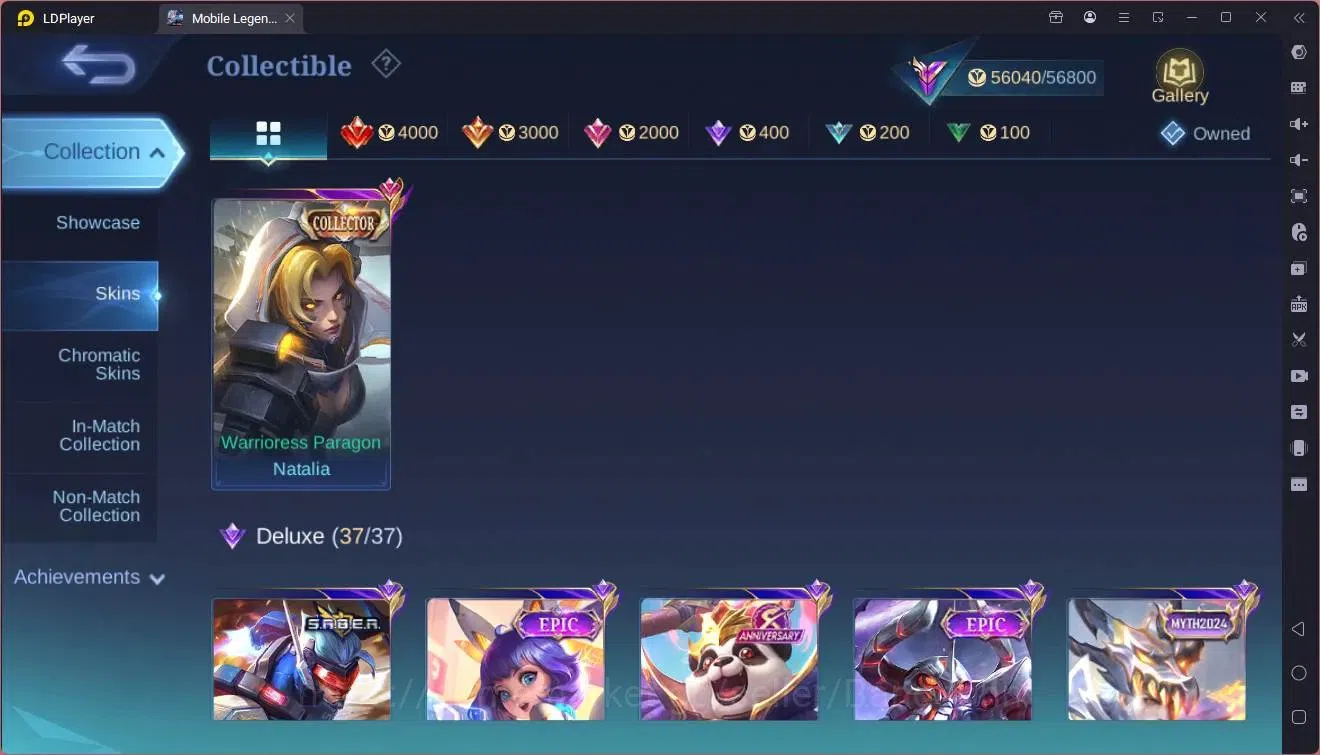 Mobile Legends: Bang Bang Accounts Collector Global |Hero 132|Skin 236|Renowned|HxH Harrith|Sanrio Florynn|CC Natalia|9th 8