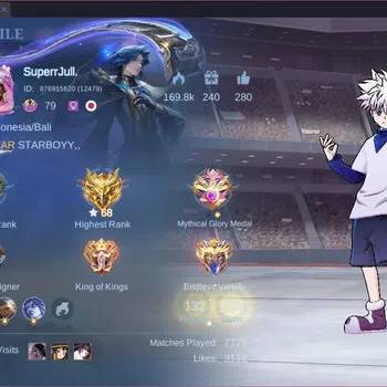 Mobile Legends: Bang Bang Accounts Collector Global |Hero 132|Skin 236|Renowned|HxH Harrith|Sanrio Florynn|CC Natalia|9th