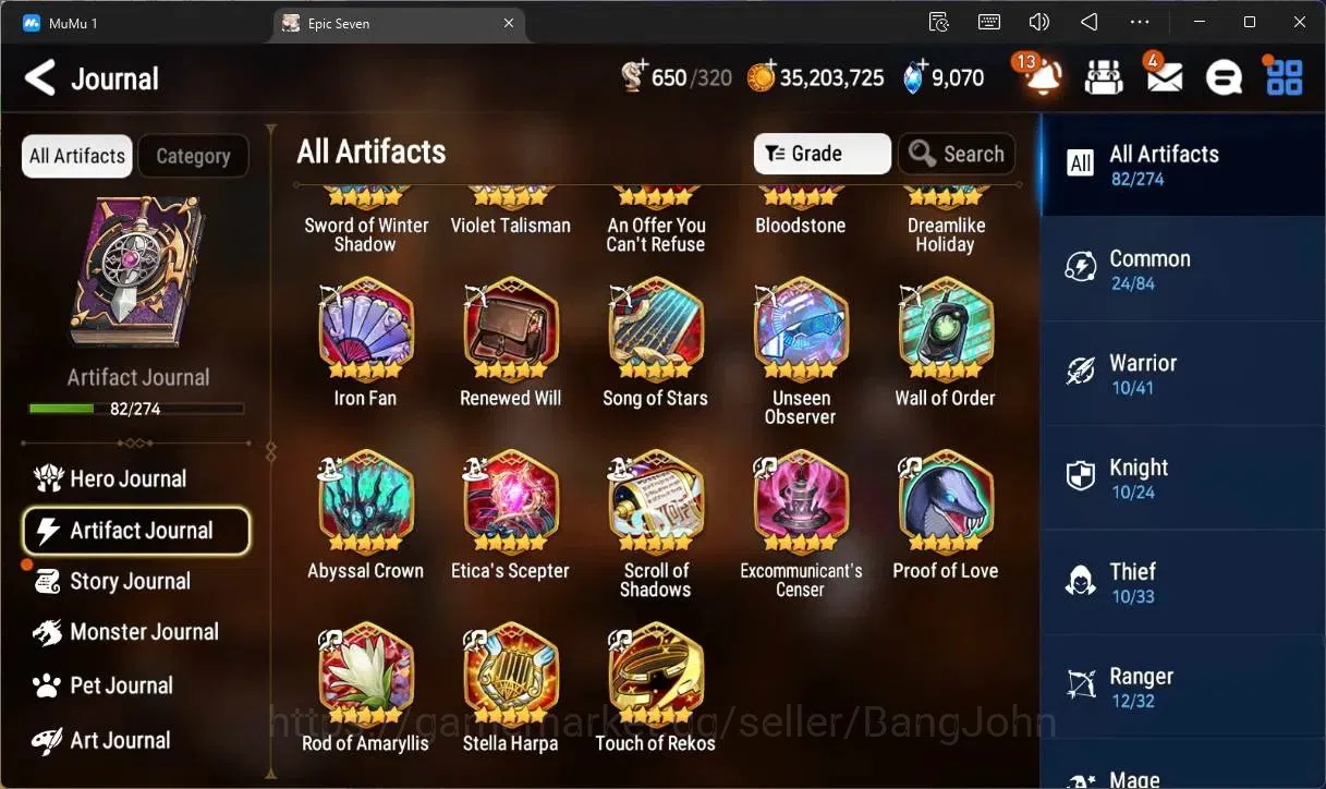 Epic Seven Accounts Global Unverif |14 ML(C Lilias,LR Krau,SOTDark Die image 11