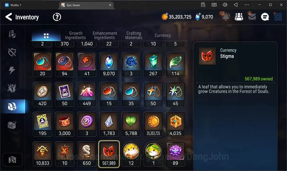 Epic Seven Accounts Global Unverif |14 ML(C Lilias,LR Krau,SOTDark Die image 20