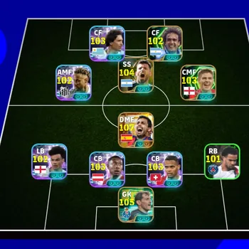 eFootball Accounts Legends & Iconic Players EFOOTBALL COLLECTIVE 3201+ | BIGTIME RODRI,D NUNEZ,G BATISTUTA,S AGUERO,NEYMAR