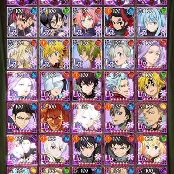 The Seven Deadly Sins: Grand Cross Accounts Midgame GLOBAL | 11 LR | 9 Million account buff | Fest Nemesis Mel | Fest