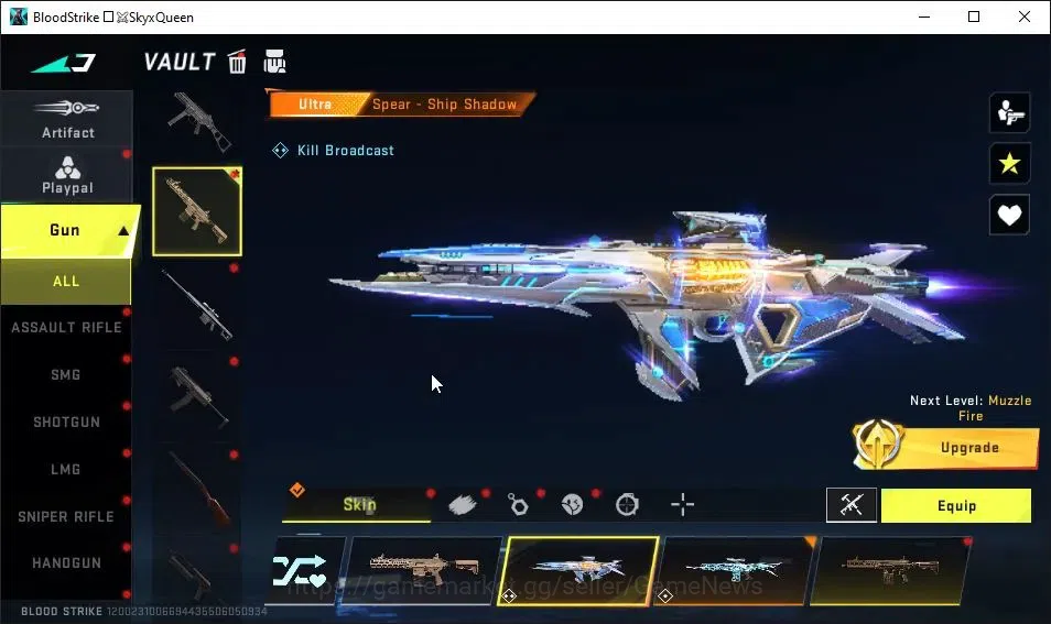 Blood Strike Accounts ASIA|ETERNAL DEagle|25 ULTRA[ETHAN,RAN,Spear,UMP45 image 18
