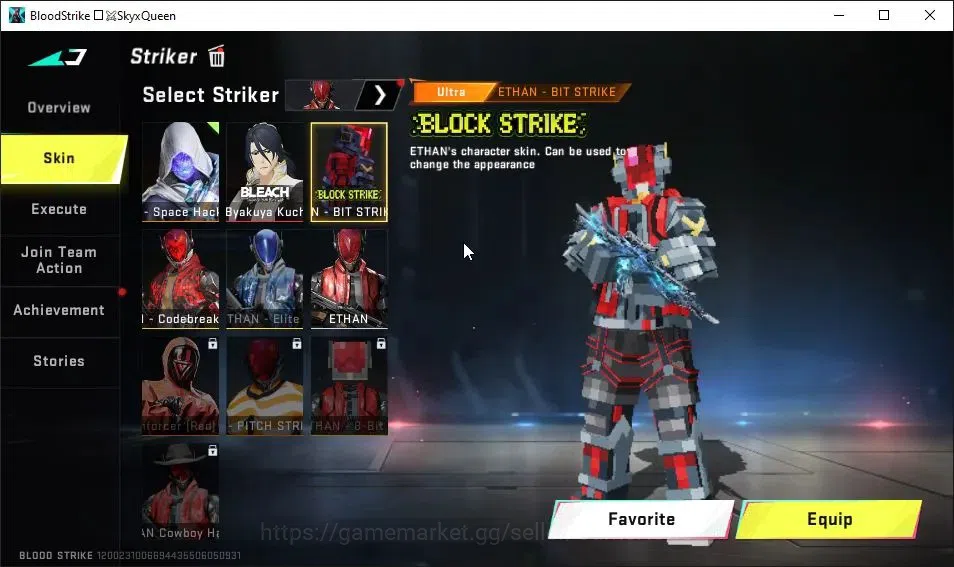 Blood Strike Accounts ASIA|ETERNAL DEagle|25 ULTRA[ETHAN,RAN,Spear,UMP45 image 6