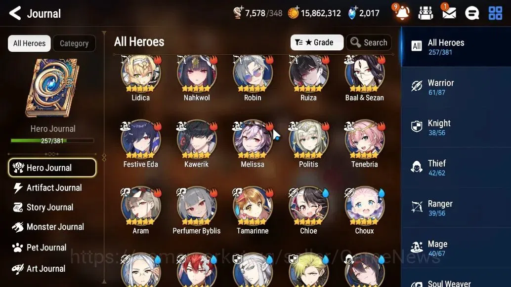 Epic Seven Accounts ASIA VERIF|30ML(SchoolNurse Yulha,LOTScales,GenRas image 10