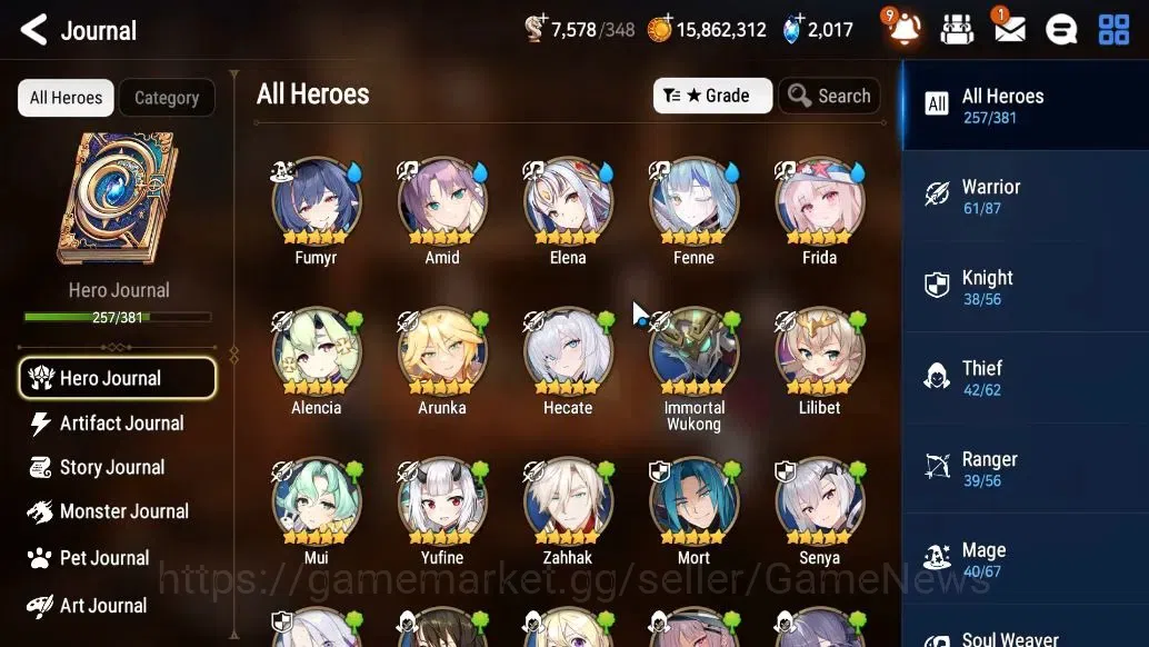 Epic Seven Accounts ASIA VERIF|30ML(SchoolNurse Yulha,LOTScales,GenRas image 12