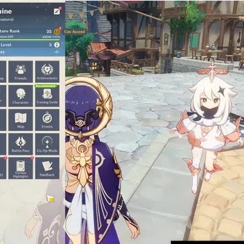 Genshin Impact Accounts Starter ASIA|Fresh Starter|AR 35|1 Limited(Skirk)+Keqing|Low Explore|All Unset|Female MC|Check