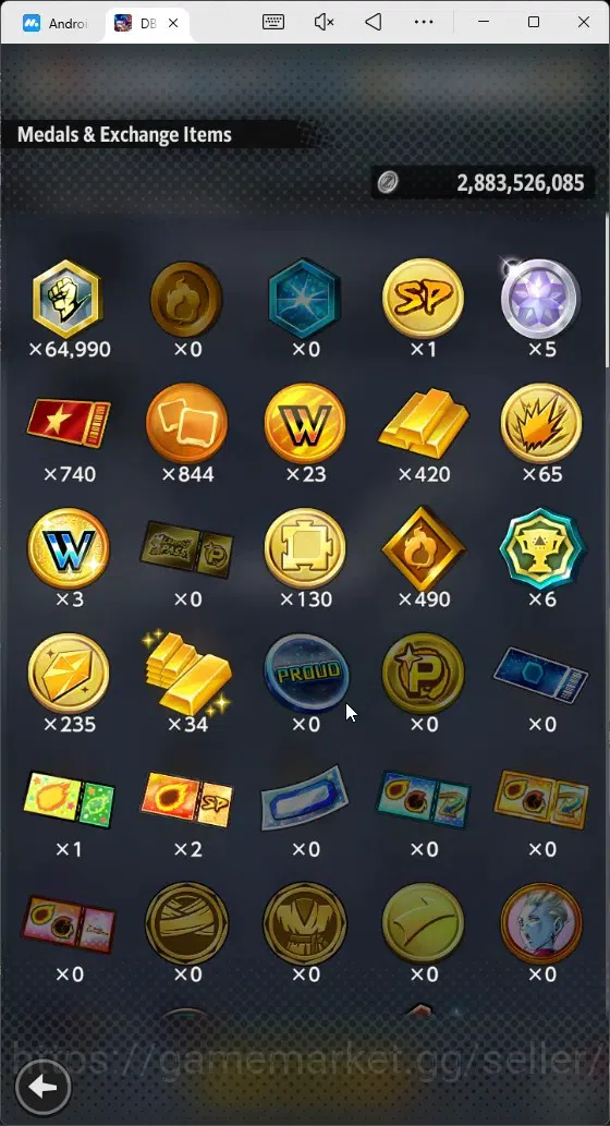 Dragon Ball Legends Accounts High-End Android |Lvl 154|42.6M Total Power|132 CC|1 LR|4 UL|LR Broly Fury|UL SSGSS Gogeta,SS 2