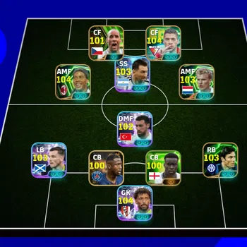 eFootball Accounts Legends & Iconic Players EFOOTBALL 2027 | EPIC J KOLLER,RONALDINHO,ZANETTI,VIONZHA,D BERGKAMP,L