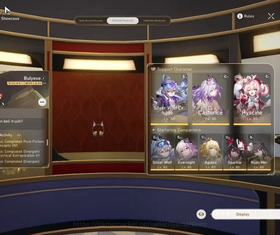 Honkai Star Rail Accounts Asia|TL 70|15 Limited|[SW 999,Castorice,Aglaea,Lin image 2