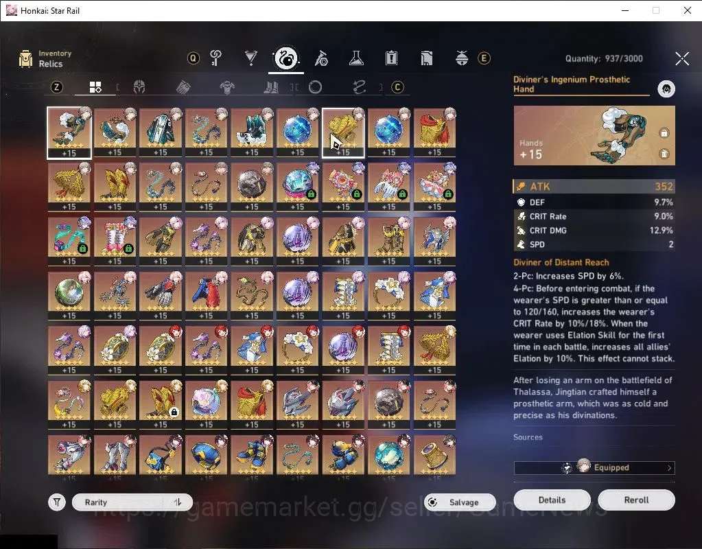 Honkai Star Rail Accounts Asia|TL 70|15 Limited|[SW 999,Castorice,Aglaea,Lin image 8