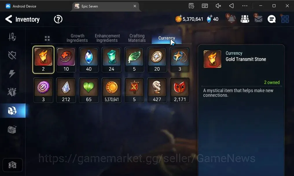 Epic Seven Accounts GLOBAL Unverif|New Era|2 ML(NM Luna,SB Aramintha)+ image 11